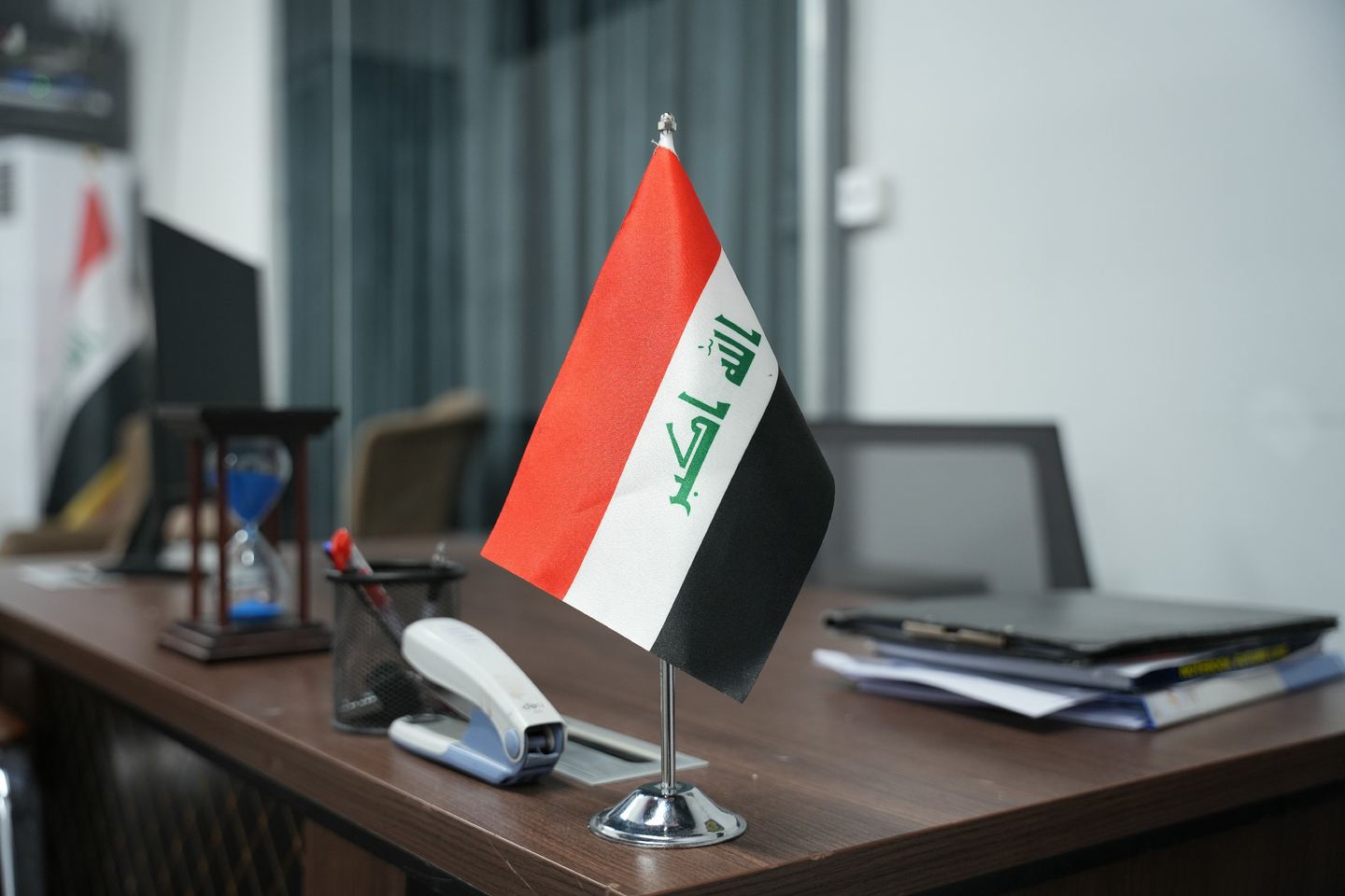 Office desk detail